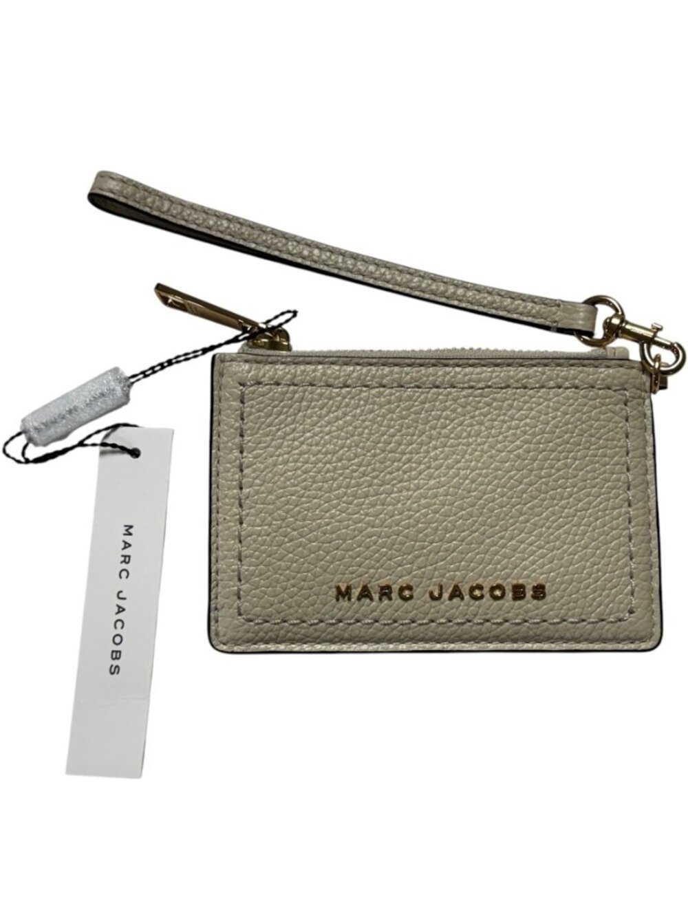Marc Jacobs Marshmallow Small Zip Wristlet Wallet Card Case Size OS NWT